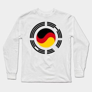 Korean German Multinational Patriot Flag Series Long Sleeve T-Shirt